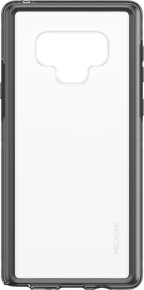 Adventurer Case for Samsung Galaxy Note 9 - Clear Black Artistic Print Gloss Finish Texture