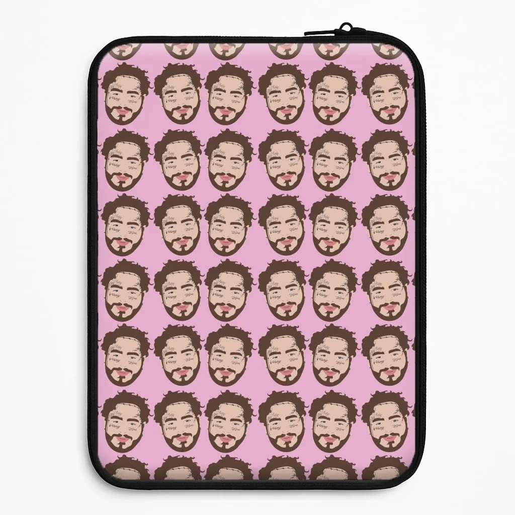 Malone Pattern Laptop Sleeve Glossy Texture Layer