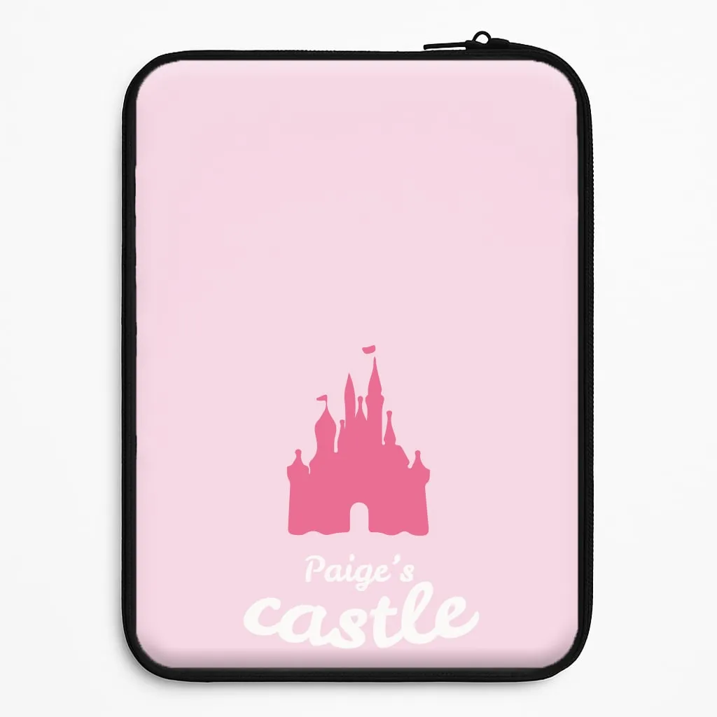 Fairytale Castle - Personalised Fairytale Laptop Sleeve Matte Surface