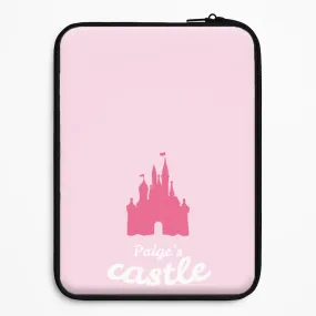 Fairytale Castle - Personalised Fairytale Laptop Sleeve Matte Surface