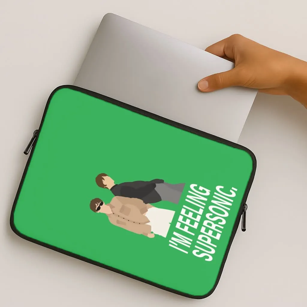 I'm Feeling Supersonic  Laptop Sleeve Vivid colors Lightweight Protection