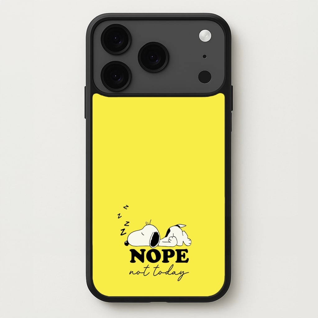 Casual Design Nope, Not Today Phone Case