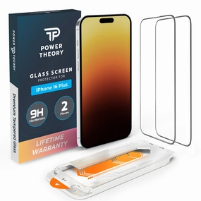 iPhone 16 Plus Screen Protector Shatterproof Tempered Glass Bubble-Free Film