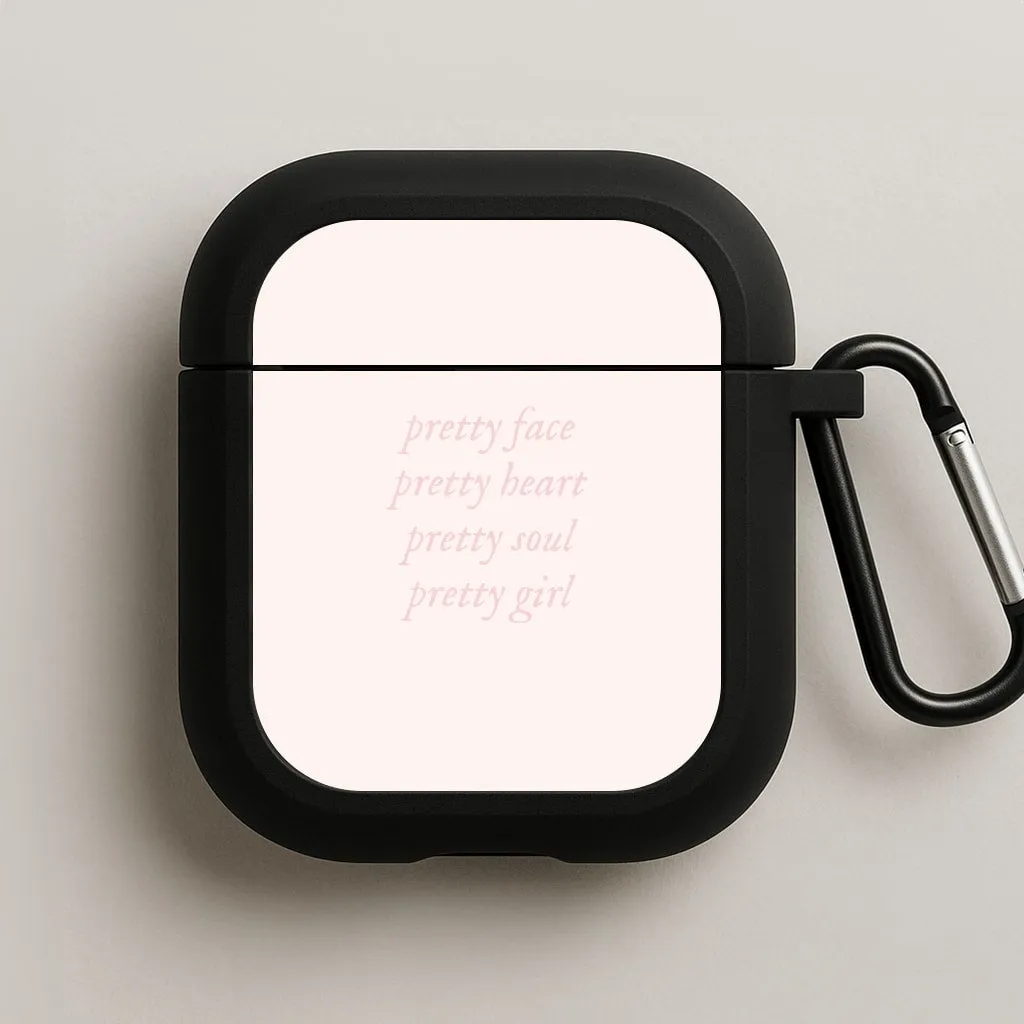 Pretty Girl - Clean Girl Aesthetic AirPods Case Creative Design Accessory