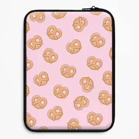 Pretzels - Fast Food Patterns Laptop Sleeve Grip Assist