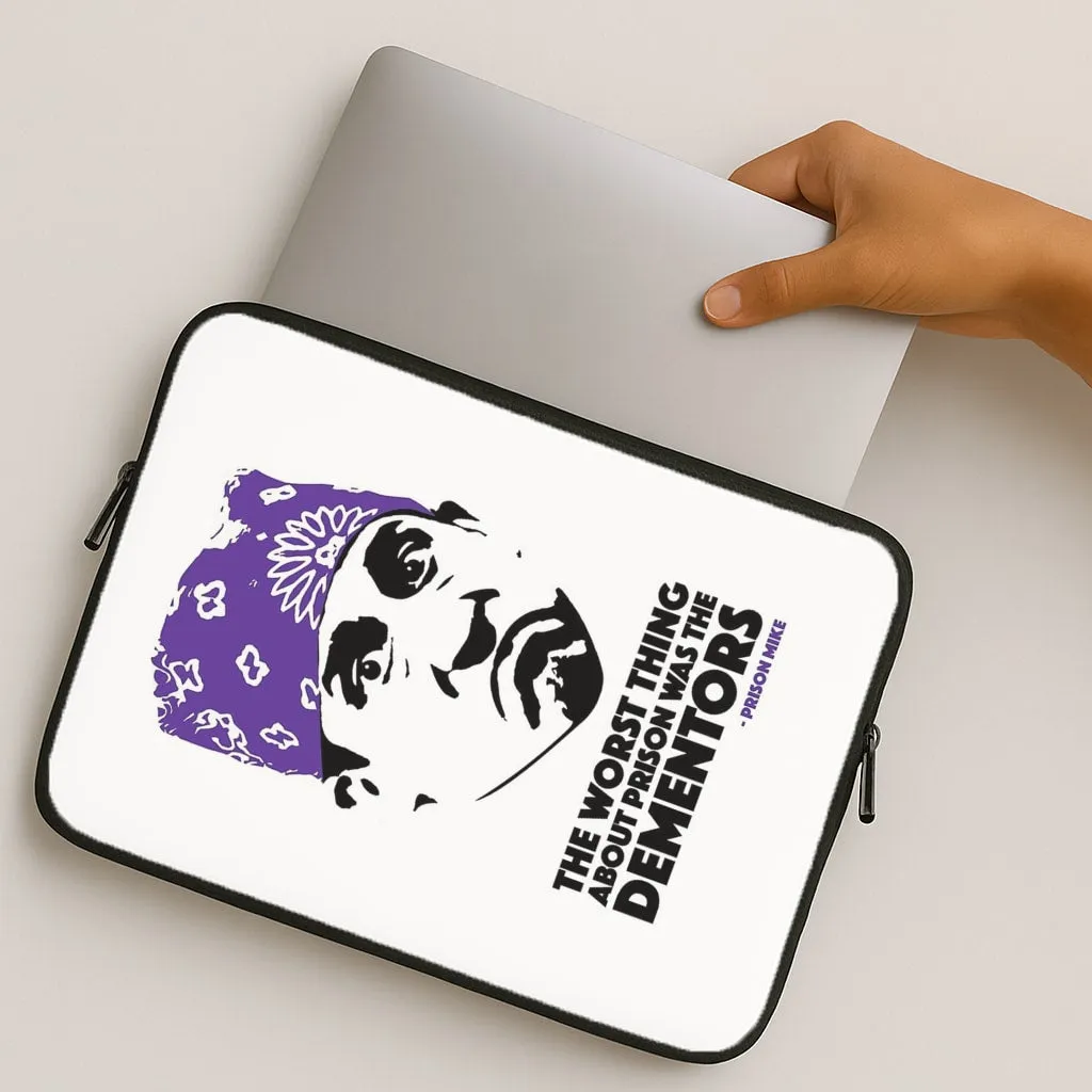 Minimal Frame Prison Mike vs The Dementors Laptop Sleeve