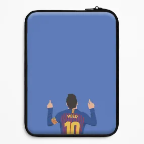Clear Edge Casual Design Messi - Football Laptop Sleeve