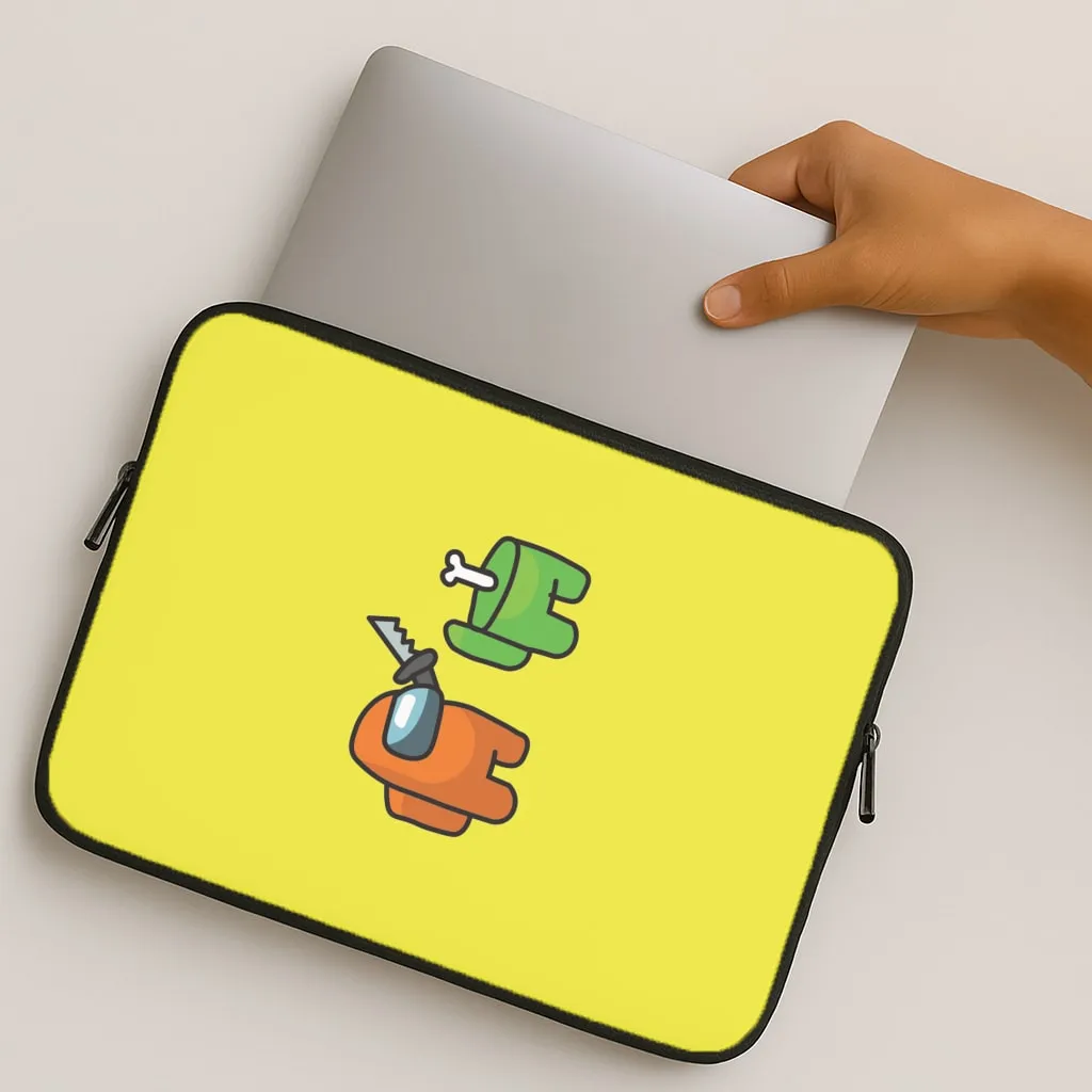 Among Gaming Killed Laptop Sleeve Water Resistant