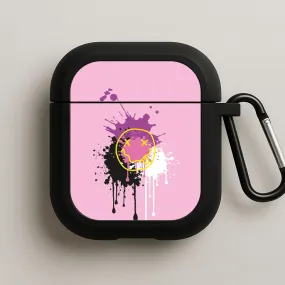 Pink Graffiti - Skate Aesthetic  AirPods Case Trendy Carry Bag durable hybrid airpods protector