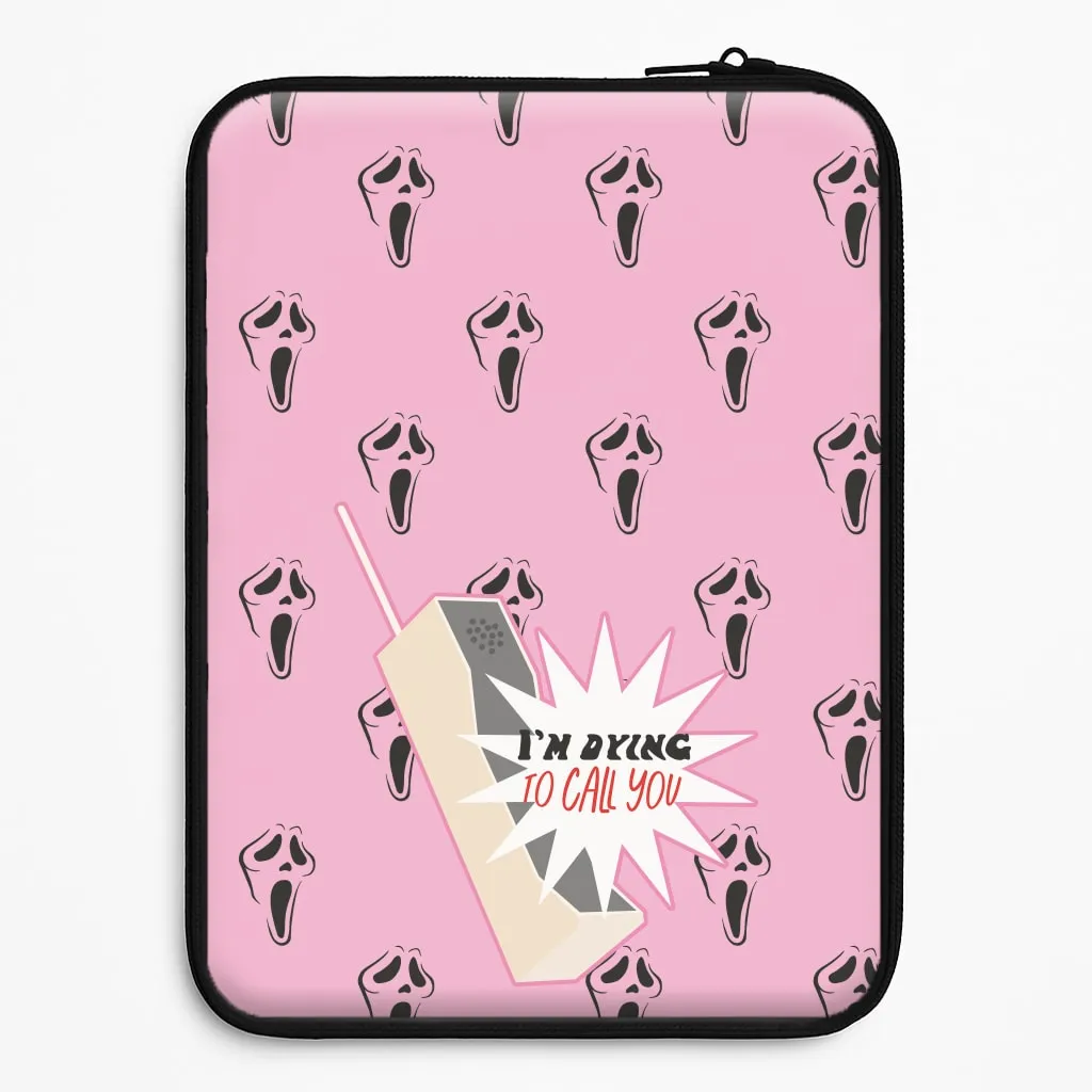 I'm Dying To Call You - Scream Laptop Sleeve Minimal Texture Layer Matte Guard