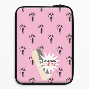I'm Dying To Call You - Scream Laptop Sleeve Minimal Texture Layer Matte Guard