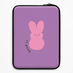 Color Pattern Peep Bunny - Peep Laptop Sleeve