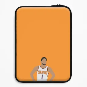 Protective Lining Drop Defense Booker - Basketball Laptop Sleeve