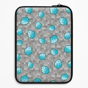 Diamond Pattern Laptop Sleeve Vivid Coloration