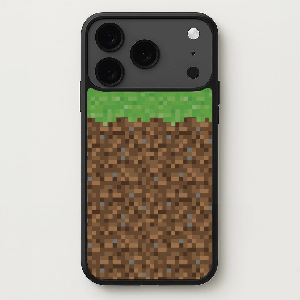 Premium Surface Finish Dirt Block Phone Case