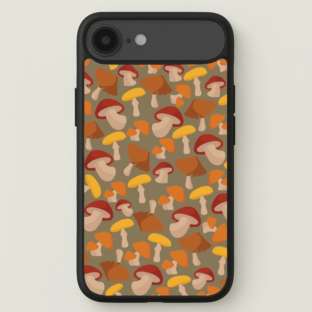 Non Slip Mushroom Pattern - Autumn Phone Case