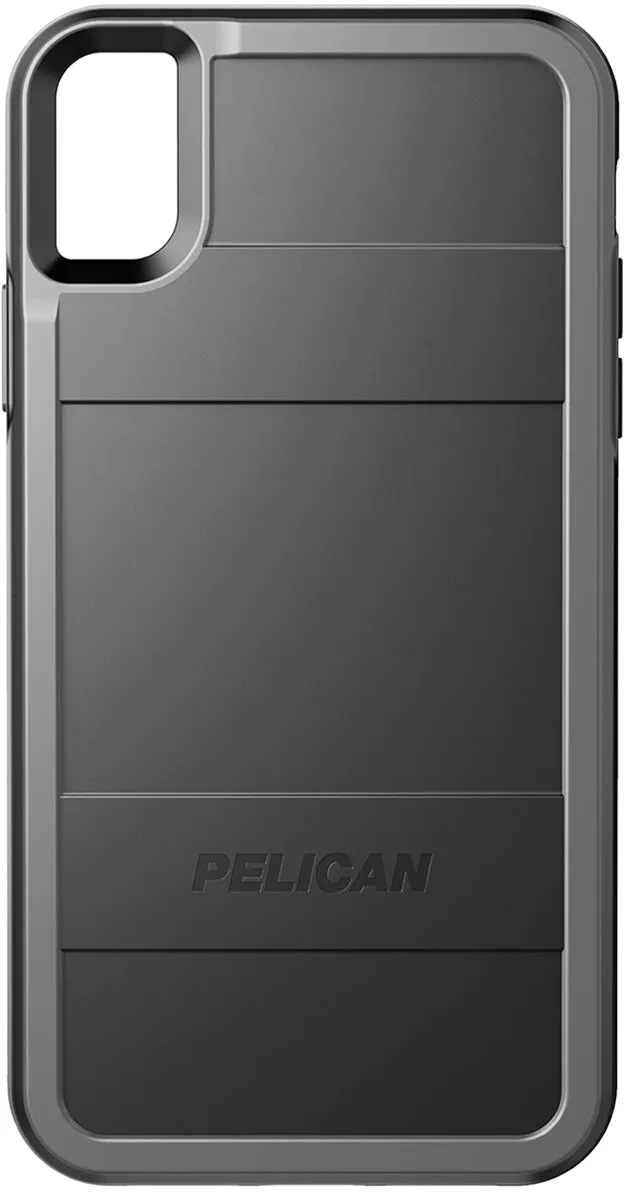 Compact Grip Protector Case for Apple iPhone Xs Max - Black/Gray