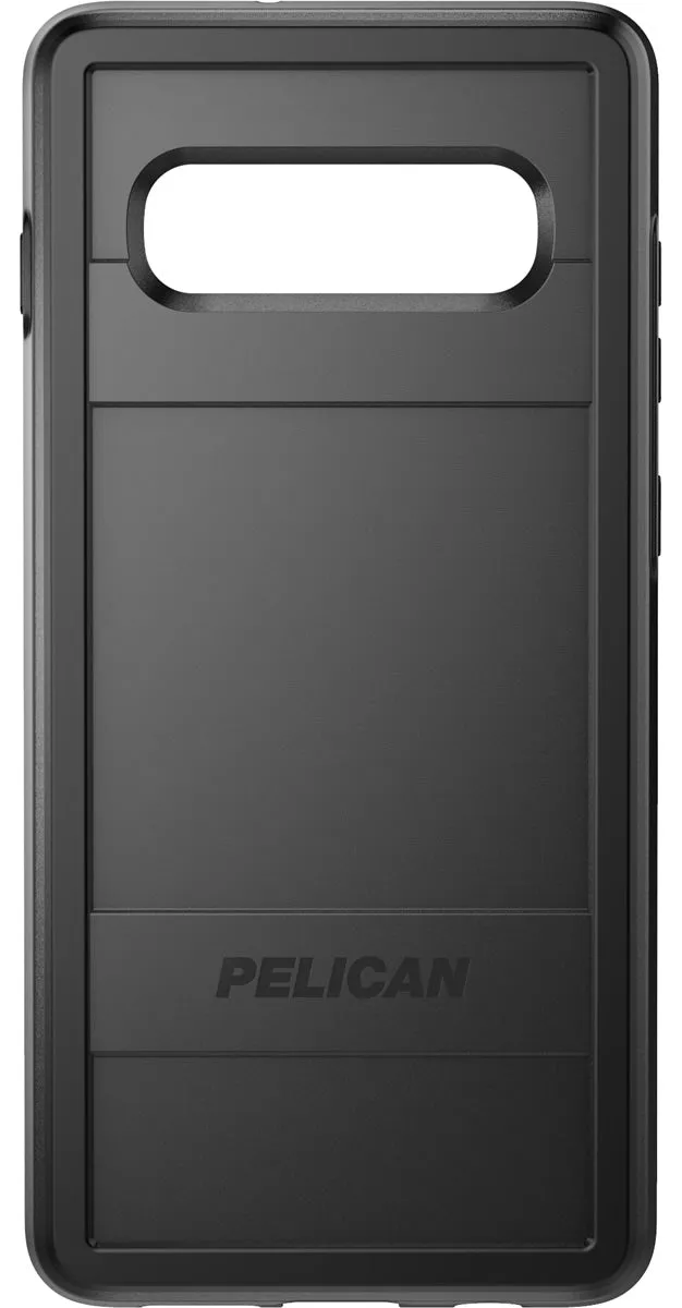 Protector Case for Samsung Galaxy S10 - Black Hybrid Frame Everyday Look