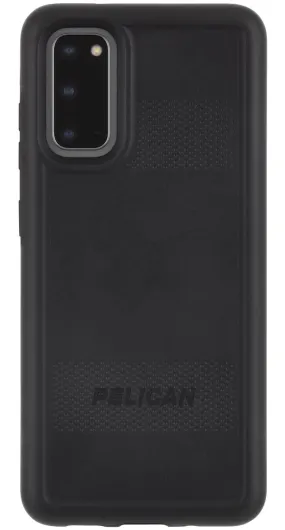 Protector Case for Samsung Galaxy S20 5G UW - Black Glossy Texture Layer High strength