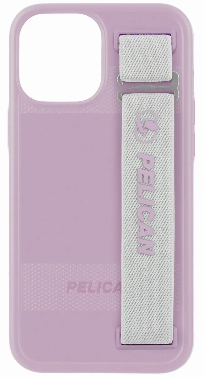 Protector Sling Case for Apple iPhone 12 & 12 Pro - Mauve Purple Clear Frame Soft Feel