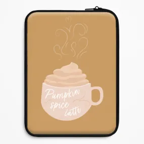 Flexible Feel Soft Layer Pumpkin Spice Latte Laptop Sleeve