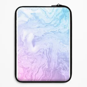 Minimal Protection Purple Marble Laptop Sleeve