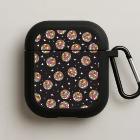 Rainbow Discoballs AirPods Case Everyday Travel Gear