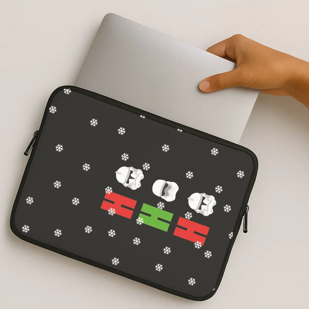 Eco Friendly Ho Ho Ho Troopers Laptop Sleeve