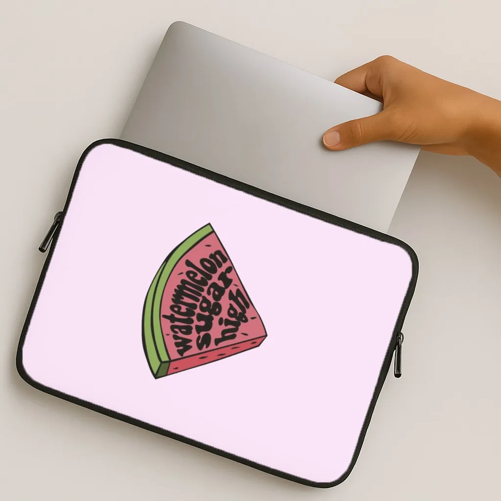 Soft Shape Protective Design Layer Watermelon Sugar High - Harry Laptop Sleeve