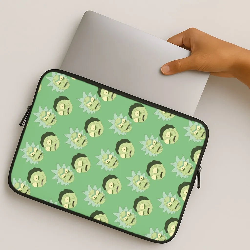 R&M Pattern Laptop Sleeve Hand Friendly