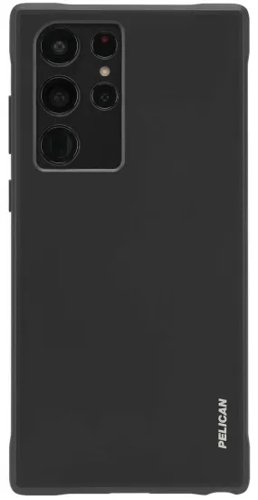 Ranger Case for Samsung Galaxy S22 Ultra - Black Shock Surface Tactile Feel