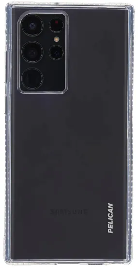 Hard Shell Premium Build Ranger Case for Samsung Galaxy S22 Ultra - Clear