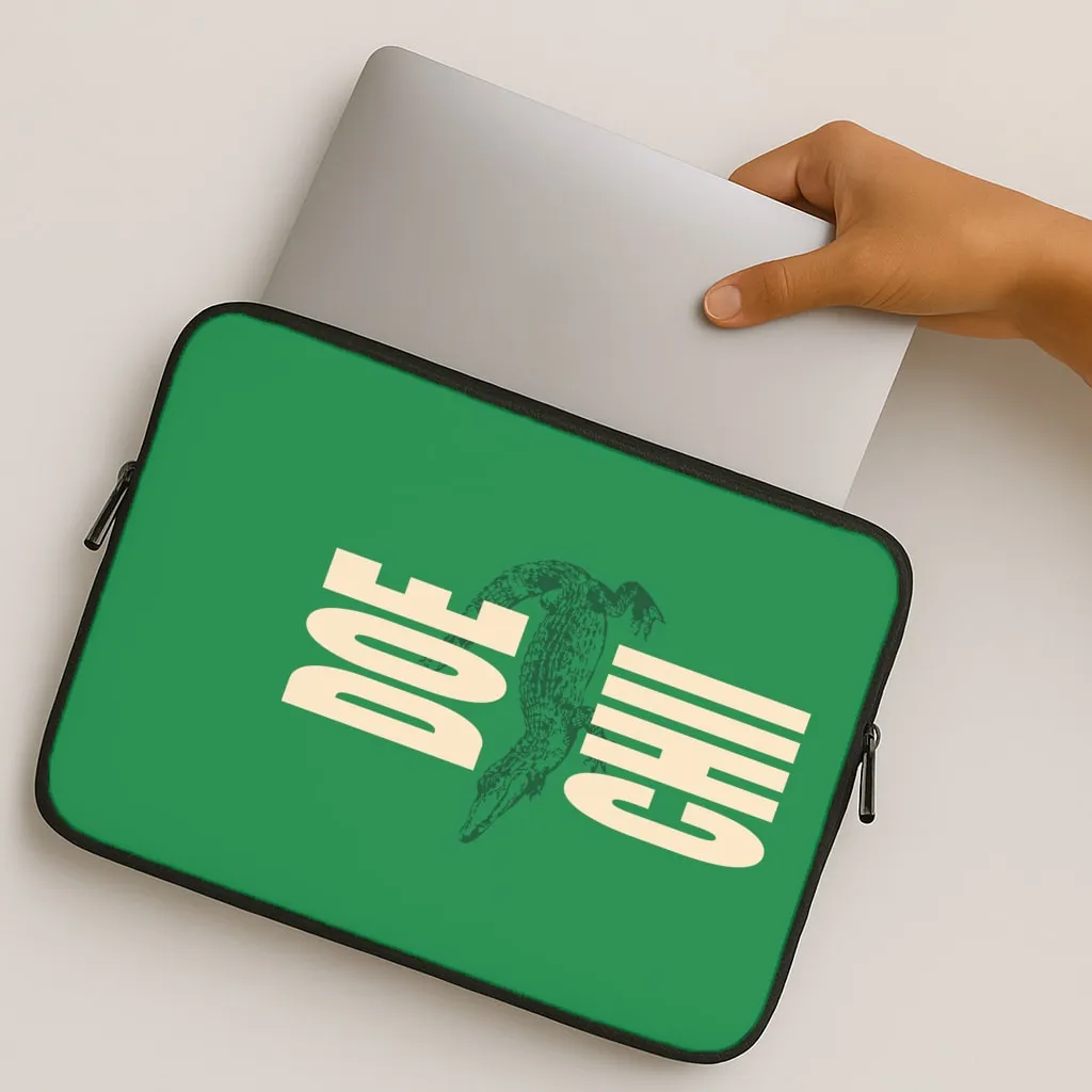 Rapper Alligator Print Laptop Sleeve Vivid Finish