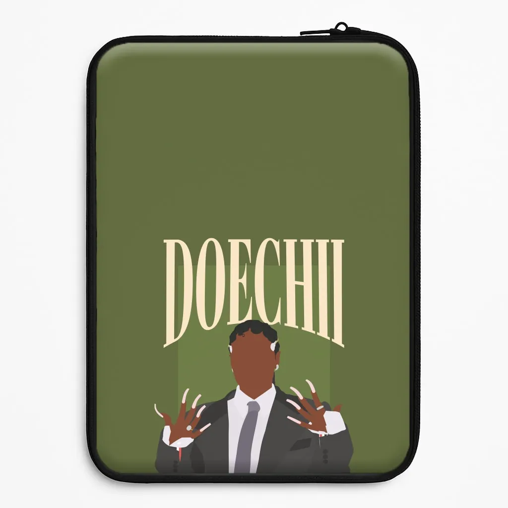 Rapper In Suit Laptop Sleeve Lightweight Build