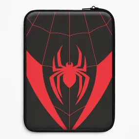 Red And Black Spider Costume  Laptop Sleeve Flexible Grip Form