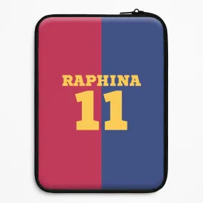 Red And blue Laptop Sleeve Modern Texture Look