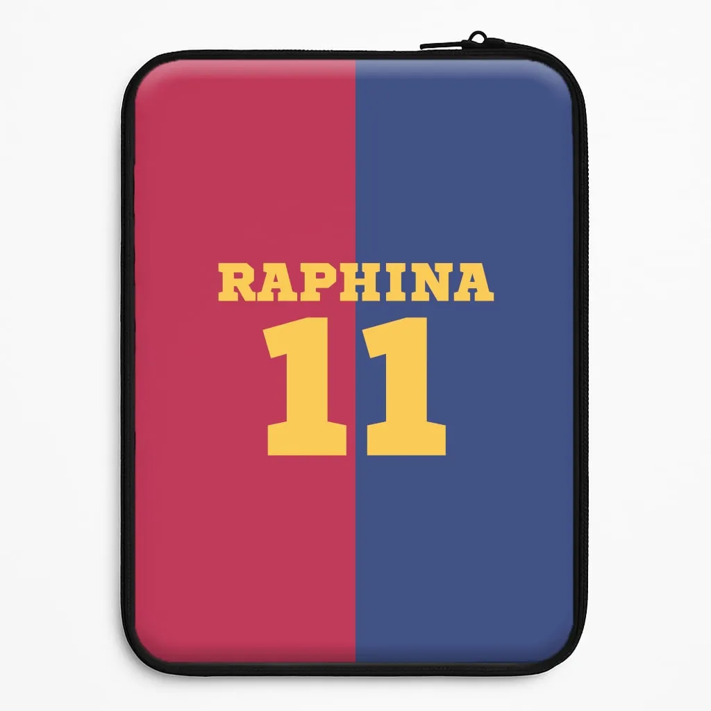 Red And blue Laptop Sleeve Modern Texture Look