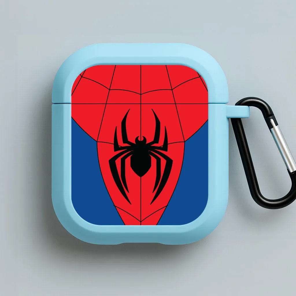Red And Blue Spider Costume AirPods Case stylish travel accessory lightweight airpods case