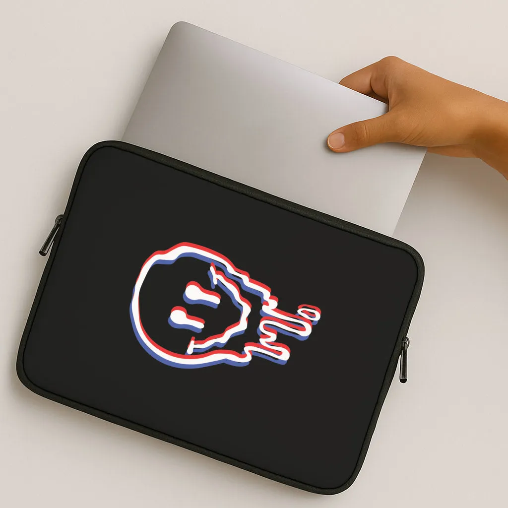 Red Smiley - Juice Laptop Sleeve Soft Design Grip Control
