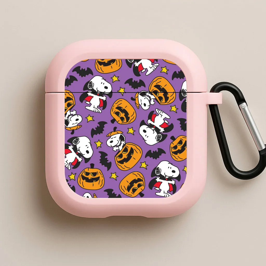 for young professionals Cartoon Beagle Halloween Pattern AirPods Case