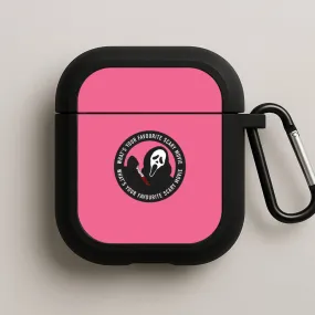 Universal Travel Organizer What's Your Favourite Scary Movie Badge AirPods Case