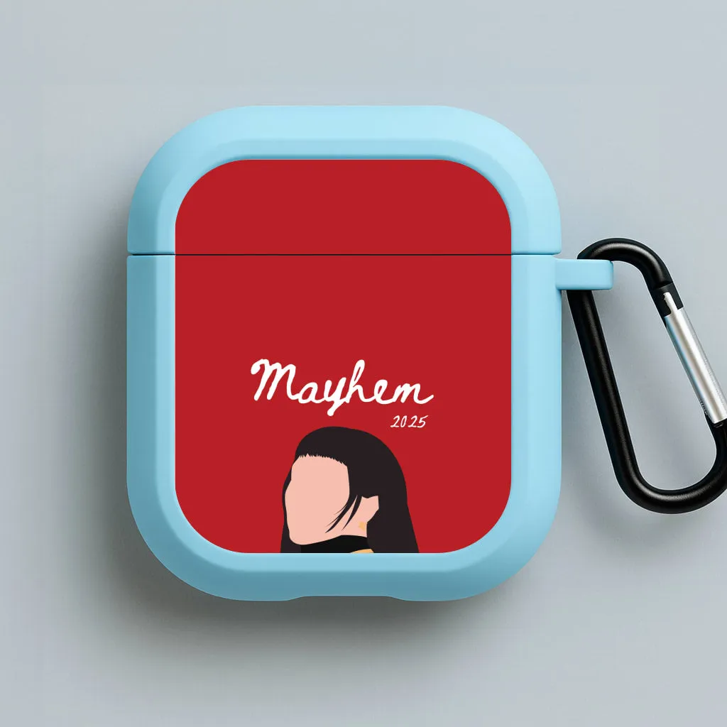 Mayhem 2025 Gaga AirPods Case trendy pocket case anti loss airpods cover