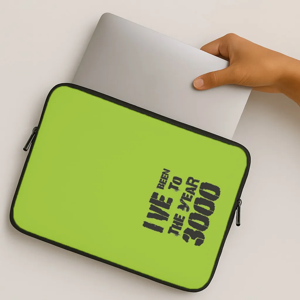 I've Been To The Year 3000 - Bust Band Laptop Sleeve Stylish Aesthetic Slim Protection