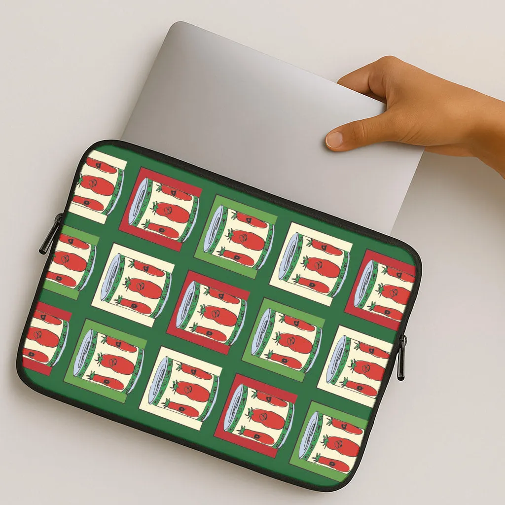 Tomato Pattern Laptop Sleeve Soft Edge Look Premium Touch