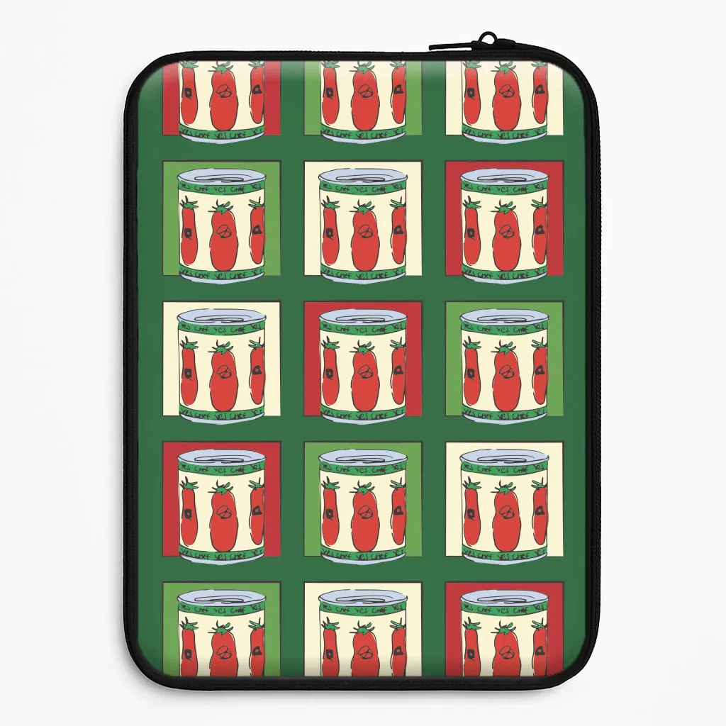 Tomato Pattern Laptop Sleeve Glossy Pattern Shock Layer