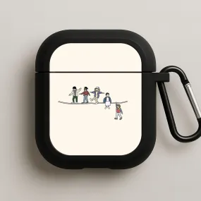 Modern Protective Case Stranger Acrobats AirPods Case