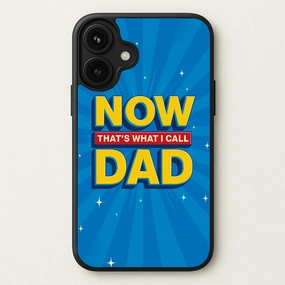 Now That's What I Call Dad - Father's Day Phone Case Trendy Pattern Hybrid Form
