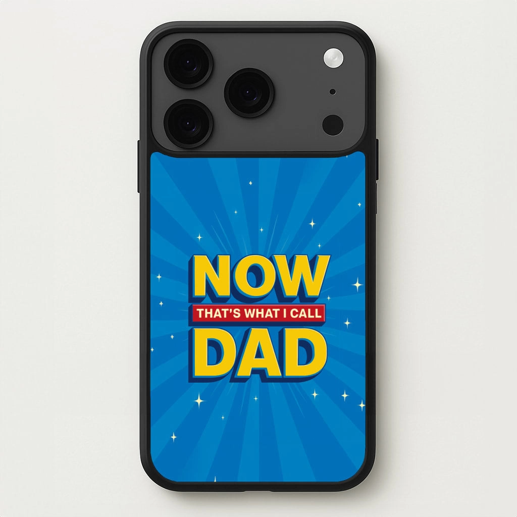 Shockproof Frame Now That's What I Call Dad - Father's Day Phone Case
