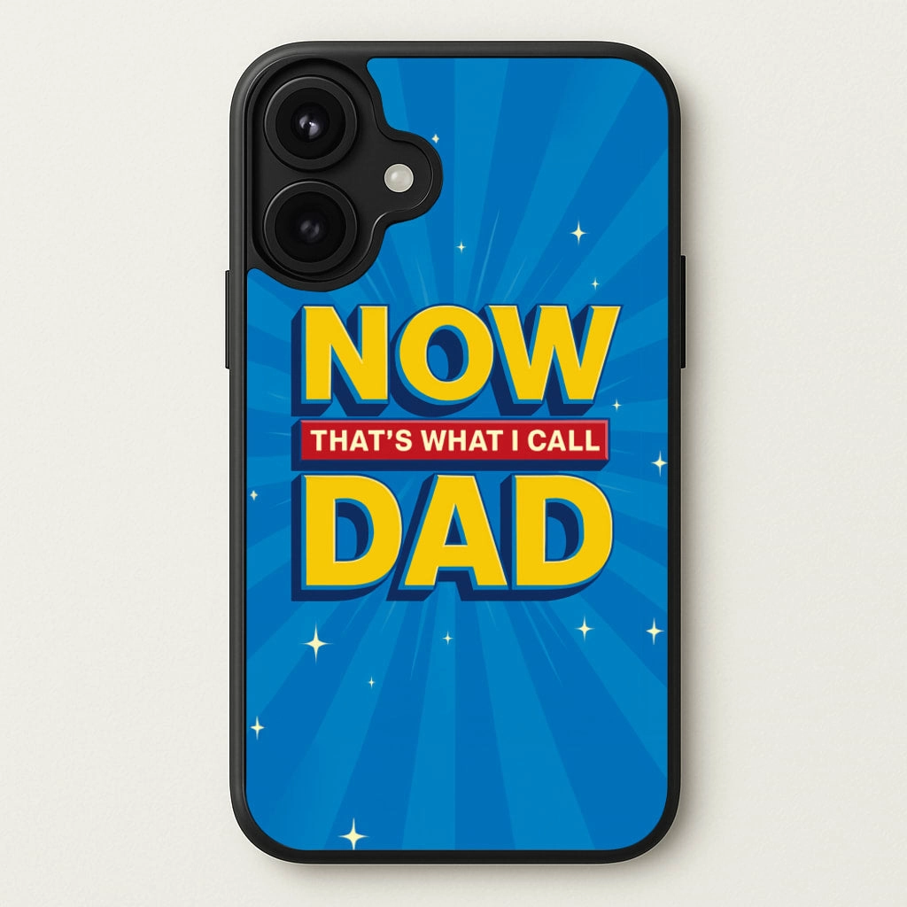 Now That's What I Call Dad - Father's Day Phone Case Trendy Pattern Hybrid Form