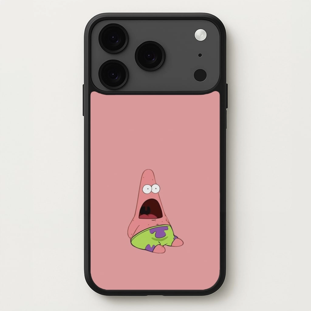 Matte Finish Surprised Patrick Phone Case